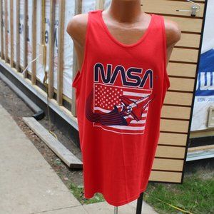 NASA Americana Style Tank Top For Men